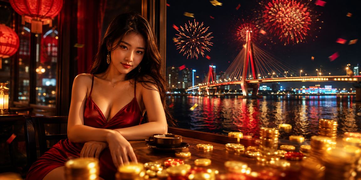 Người dùng Cần Thơ dùng ứng dụng 1664 tại quán cà phê buổi tối
