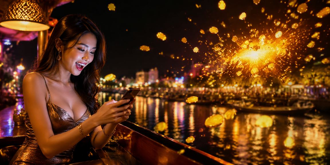 Người chơi tại chợ đêm Hà Nội thưởng thức casino trực tuyến trên di động