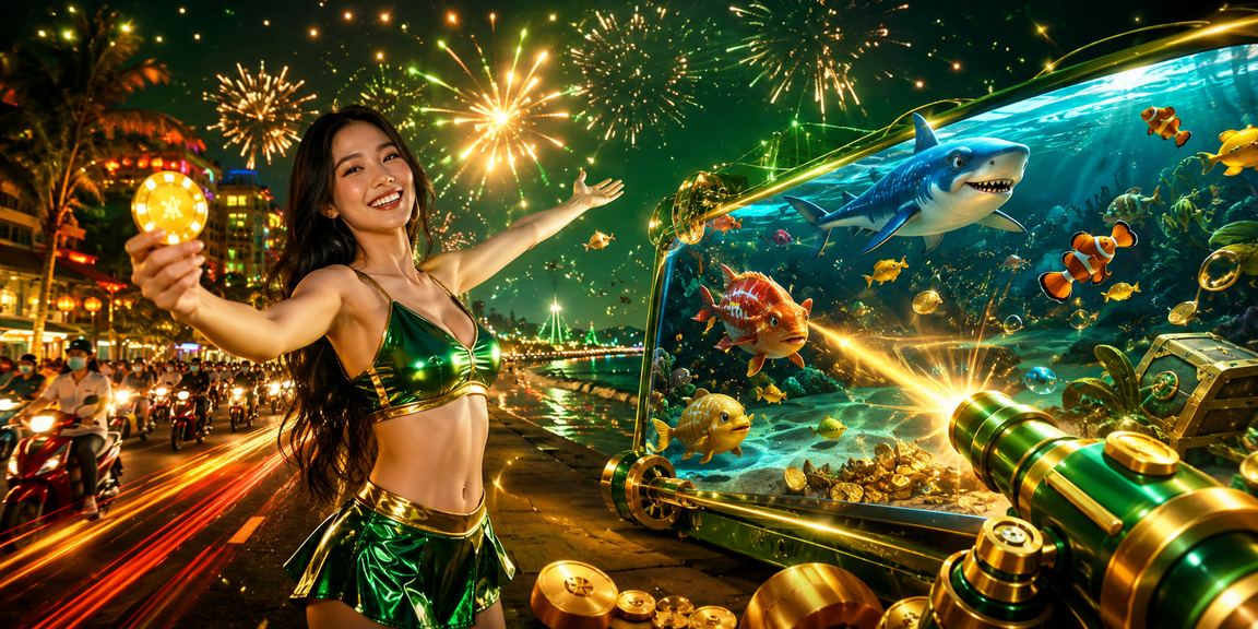 Trò chơi bắn cá neon sôi động tại Phú Quốc trên nền tảng 1664